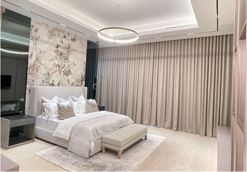 Bedroom window curtains Dubai