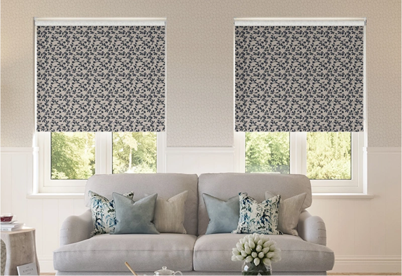 Stylish printed blinds custom design