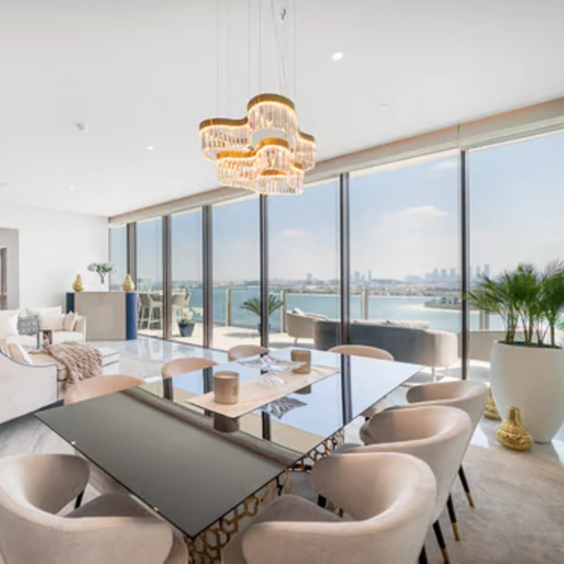 Modern living room renovation project