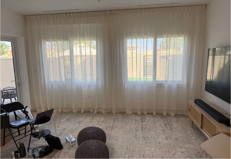 modern sheer curtain design