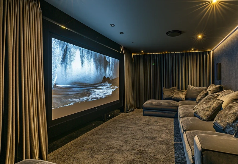 Modern theatre drape project
