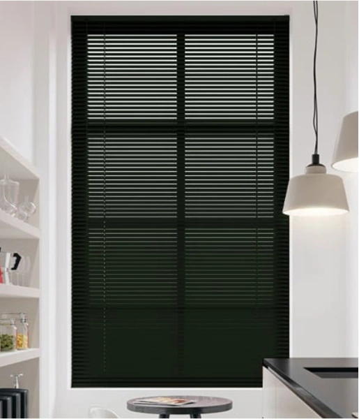 Remote-controlled aluminum blinds