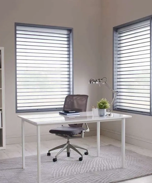 Office duplex blinds