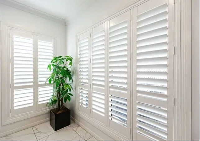 Waterproof PVC shutter blinds