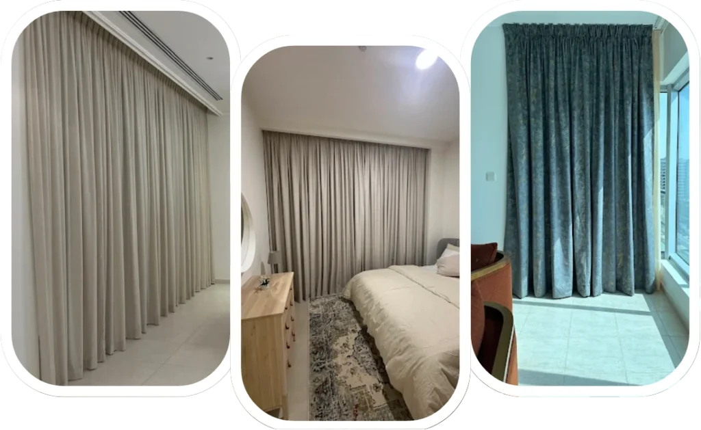 best quality living room curtains Dubai
