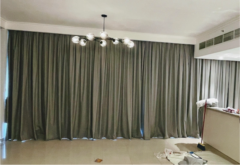 motorized curtains project