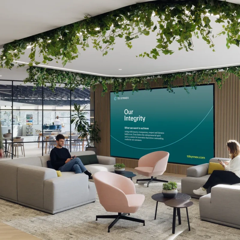 Renovated office front design Dubai