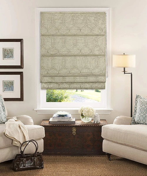 Classic Roman blinds for windows