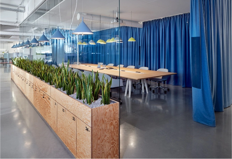 soundproof office curtains Dubai