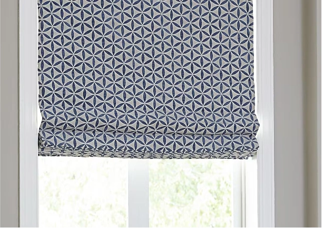 Flat Roman Blinds Style