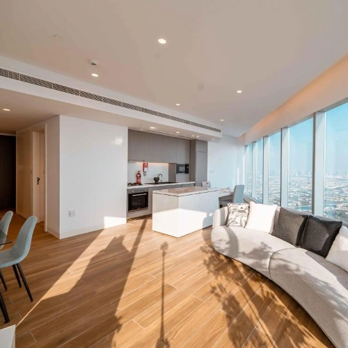 Stylish apartment flooring Dubai