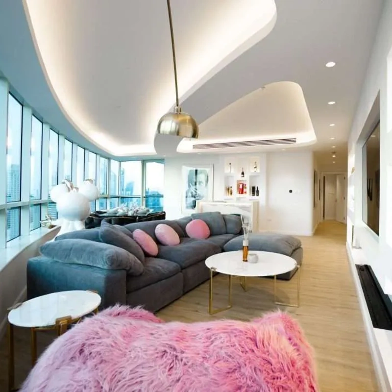 Modern apartment renovation Dubai