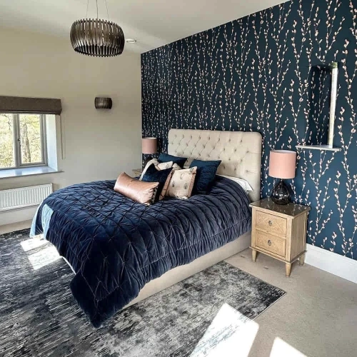 Decorative bedroom wallpaper Dubai