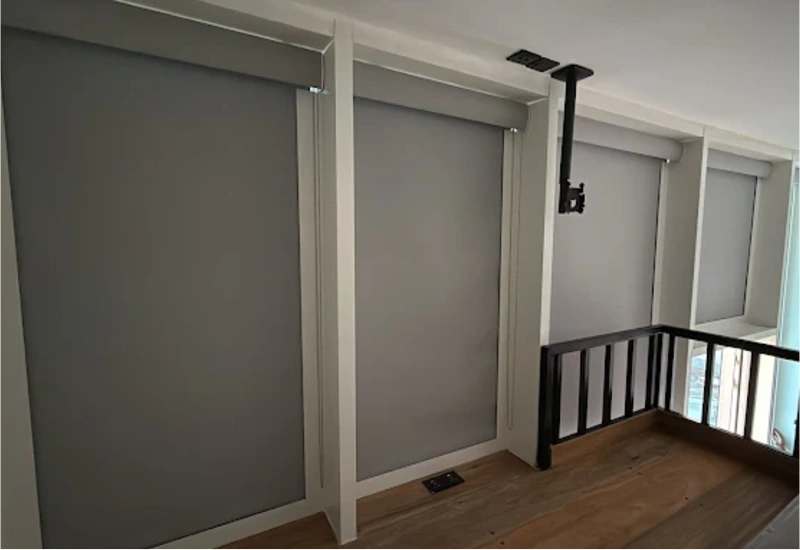 Sleek Motorized Blinds Design