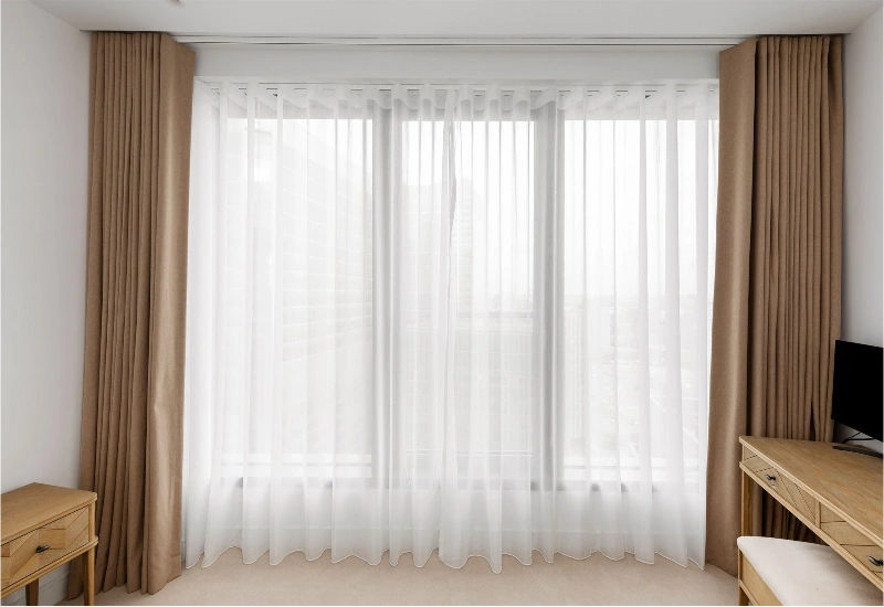 Dubai Custom Wave Curtains Project