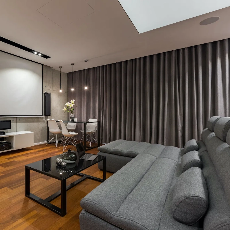 motorized curtains for theater rooms
