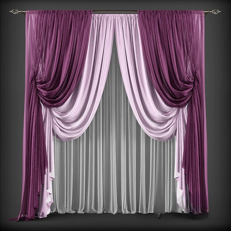 Theater Silk Curtains