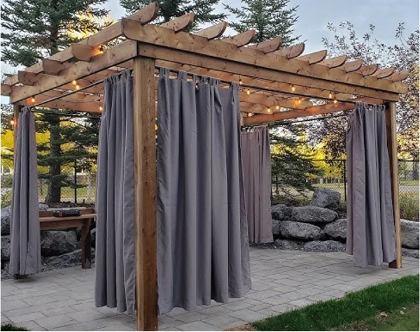 Affordable top-quality outdoor curtains