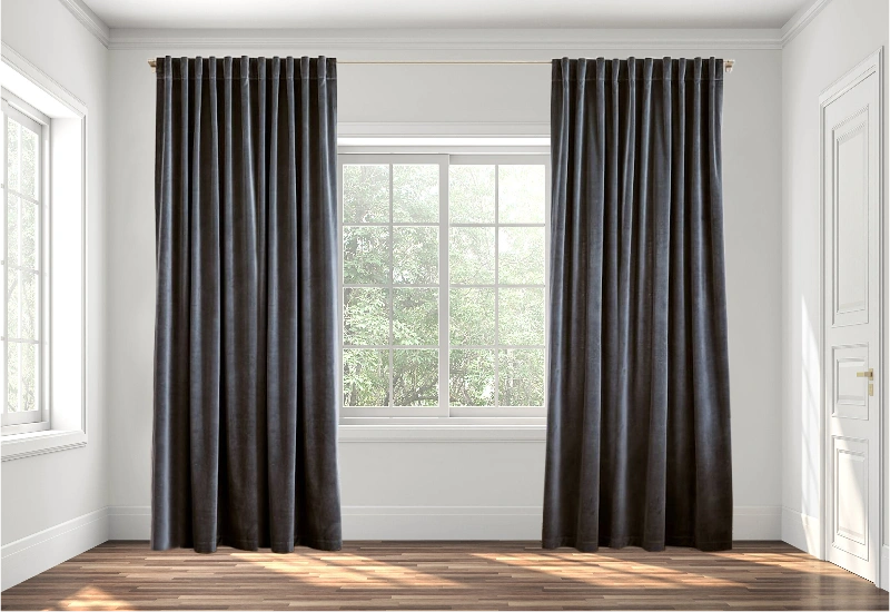 Luxurious Velvet Curtain Design