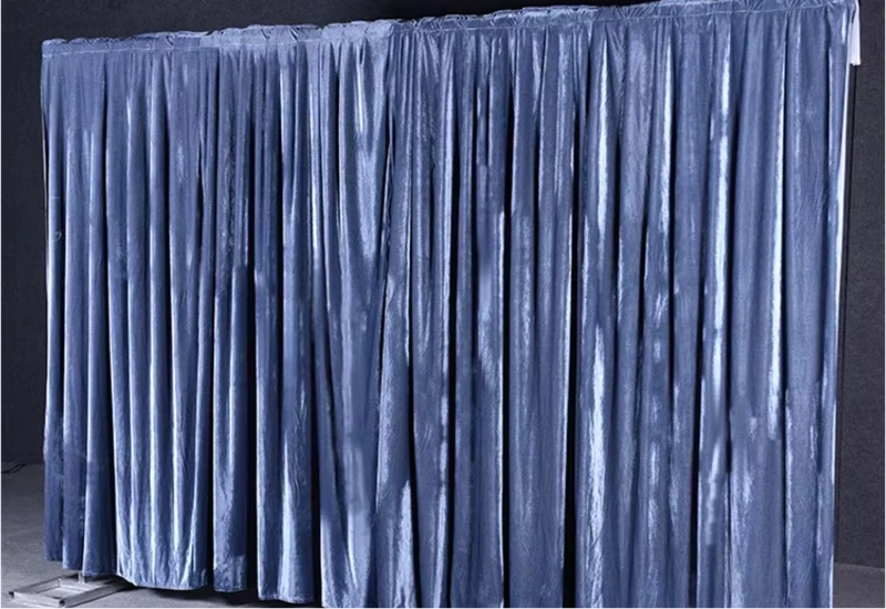 Premium Velvet Curtain Setup