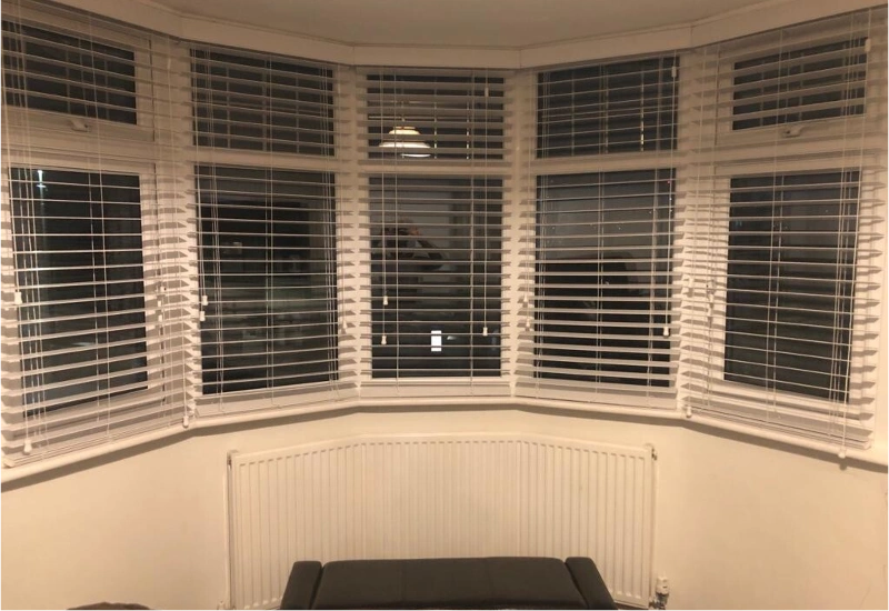 Finished venetian blinds work