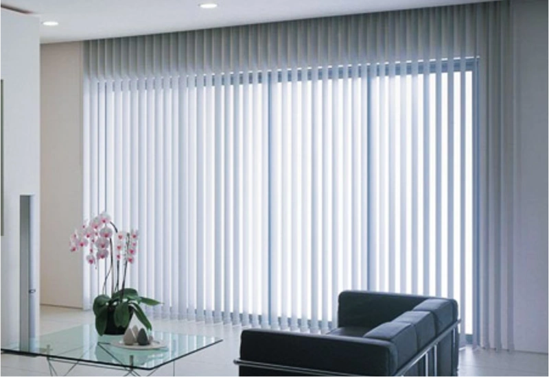 Final view vertical blinds