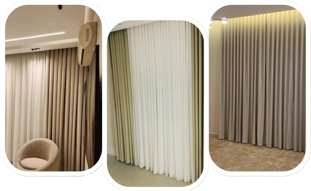 Stylish Wave Curtains for Elegant Interiors