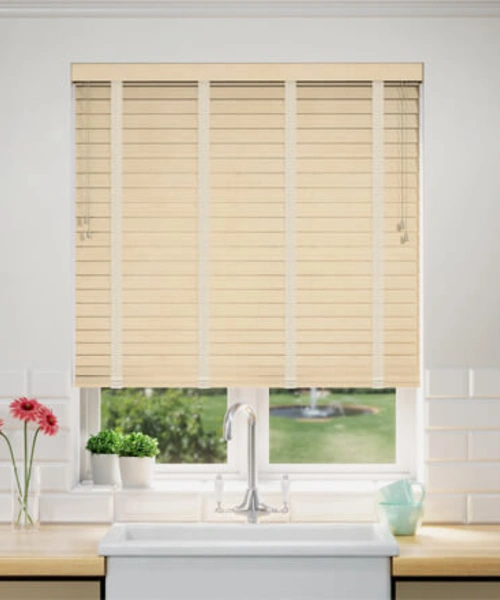 Premium wooden blinds for a sophisticated look