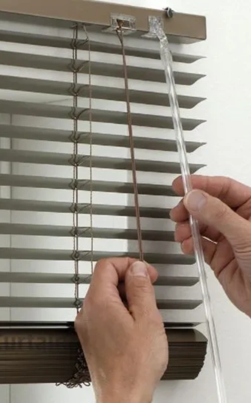 Expert wood blinds fitting