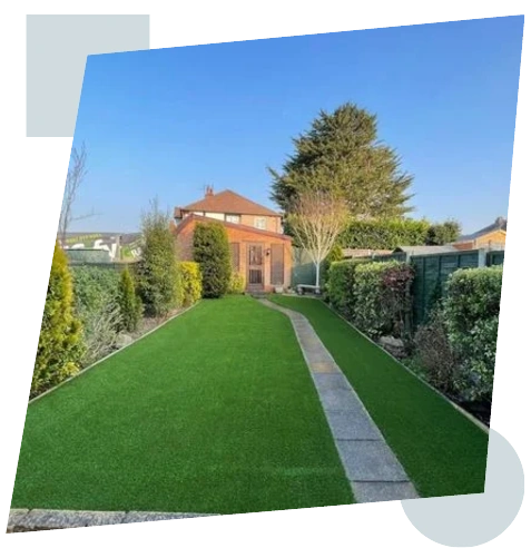 Tailored grass carpet installation Dubai