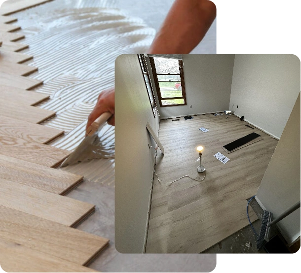 Professional flooring installation in Dubai
