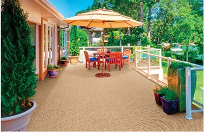 Free outdoor carpet site visit