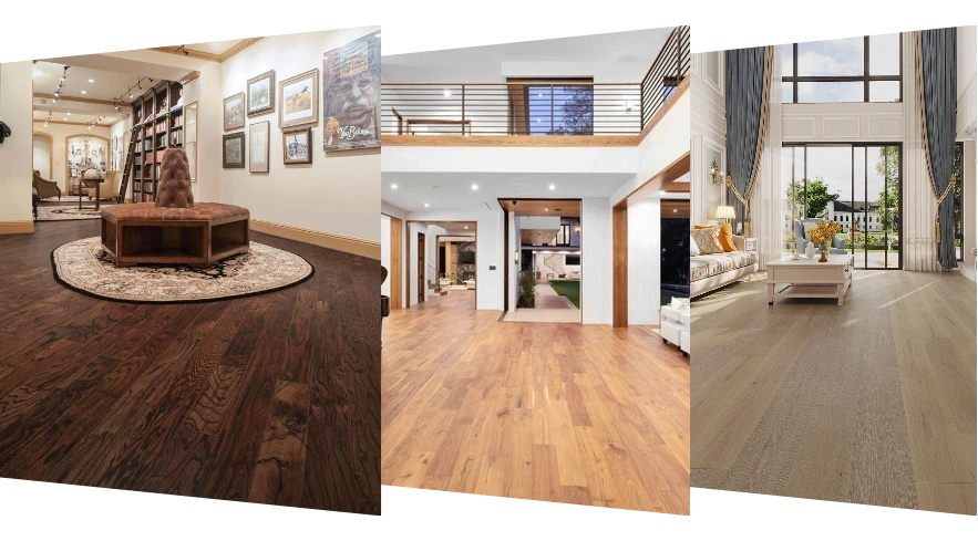 100% real wood flooring Dubai
