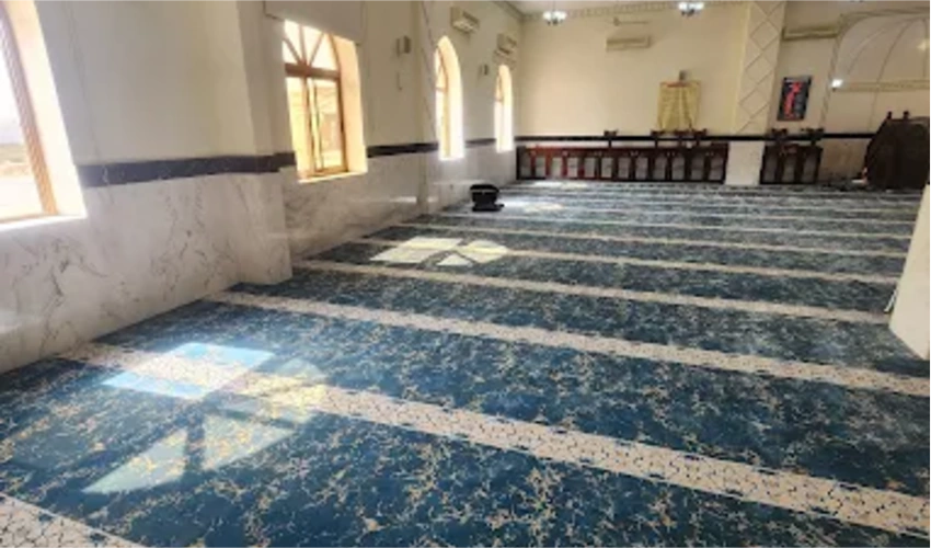 Completed Mosque Carpet Installations UAE