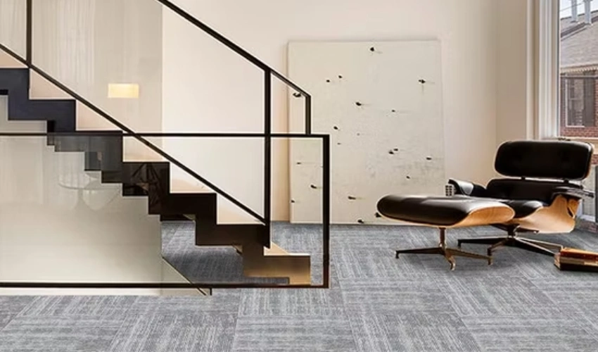 Residential carpet tile installation Dubai