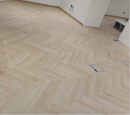 Elegant parquet wood tiles in Dubai