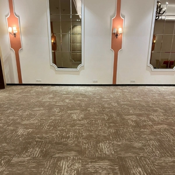 Carpet tiles for modern interiors