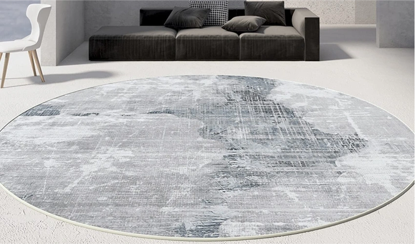 Modern Round Carpet Project Dubai