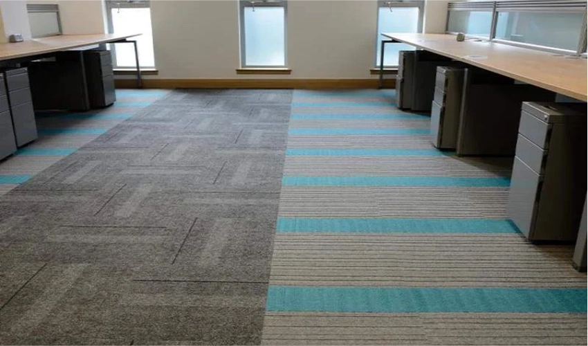 Office carpet project successfully done