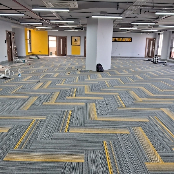 Premium carpet tiles for Dubai offices