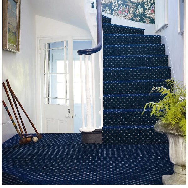 Royal Blue Luxury Carpet Dubai