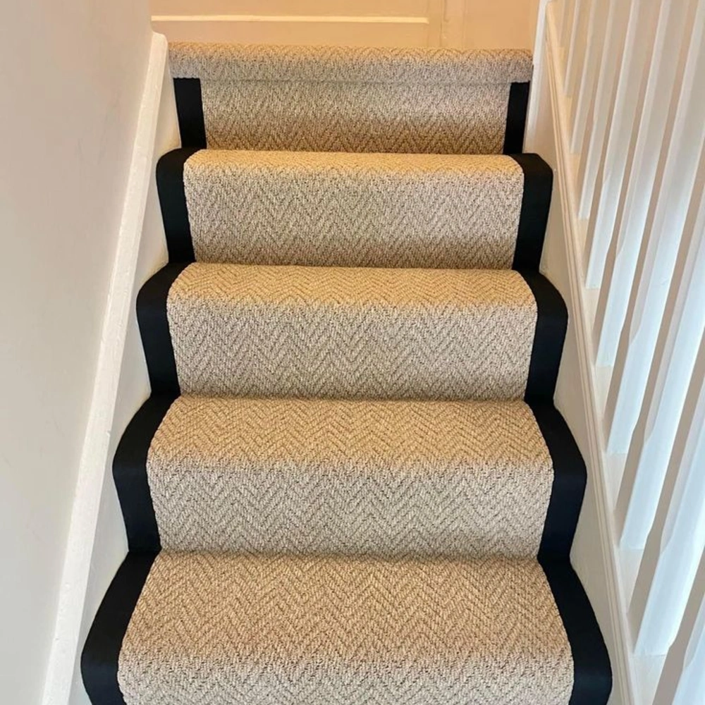 Non-slip stair carpets for safety