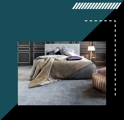 Soft bedroom carpet flooring