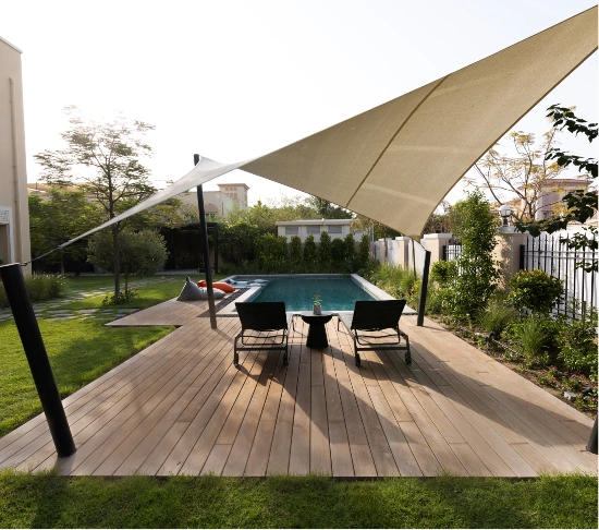 Outdoor Wooden Deck Flooring UAE