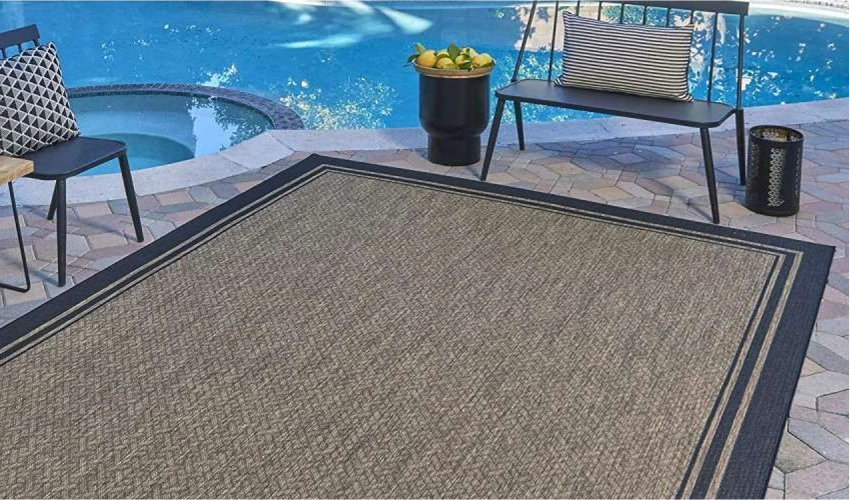 Weatherproof carpet installation result