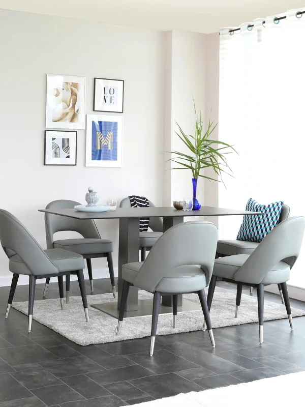 Wooden 6 Seater Dining Set