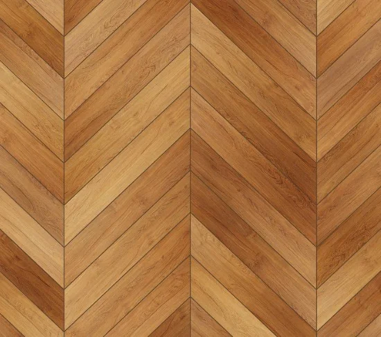 Elegant chevron wood flooring