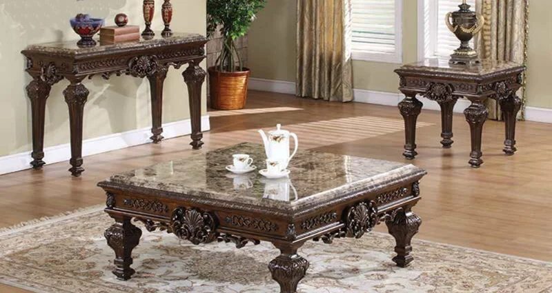 Arabic coffee tables with luxury touch