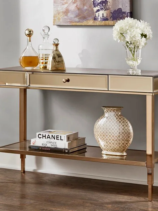 Wooden console table Dubai