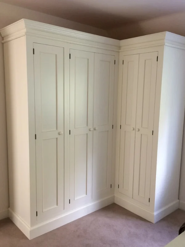 Space Saving Corner Wardrobe